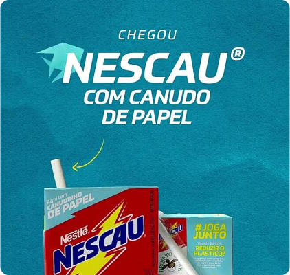 SIG firma parceria com Nestlé e traz canudo de papel para as bebidas de  NESCAU em 2023