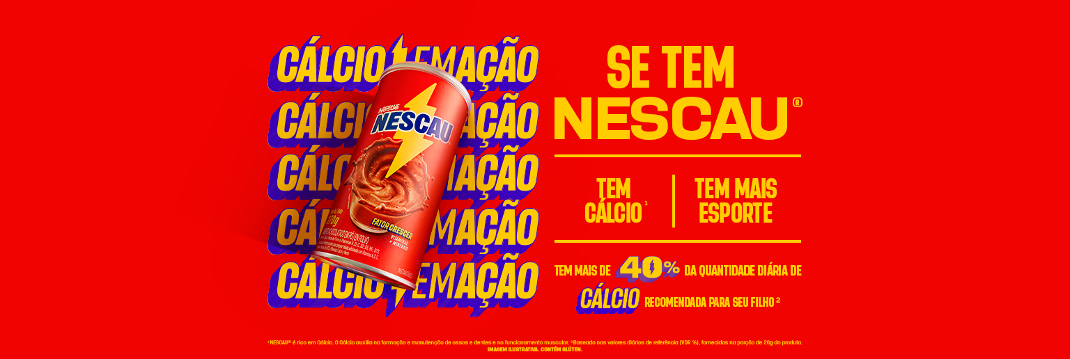 Campanha NESCAU® Cálcio em ação