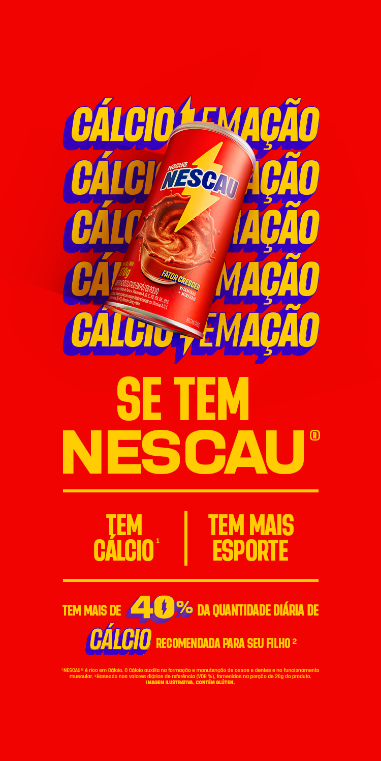 Campanha NESCAU® Cálcio em ação